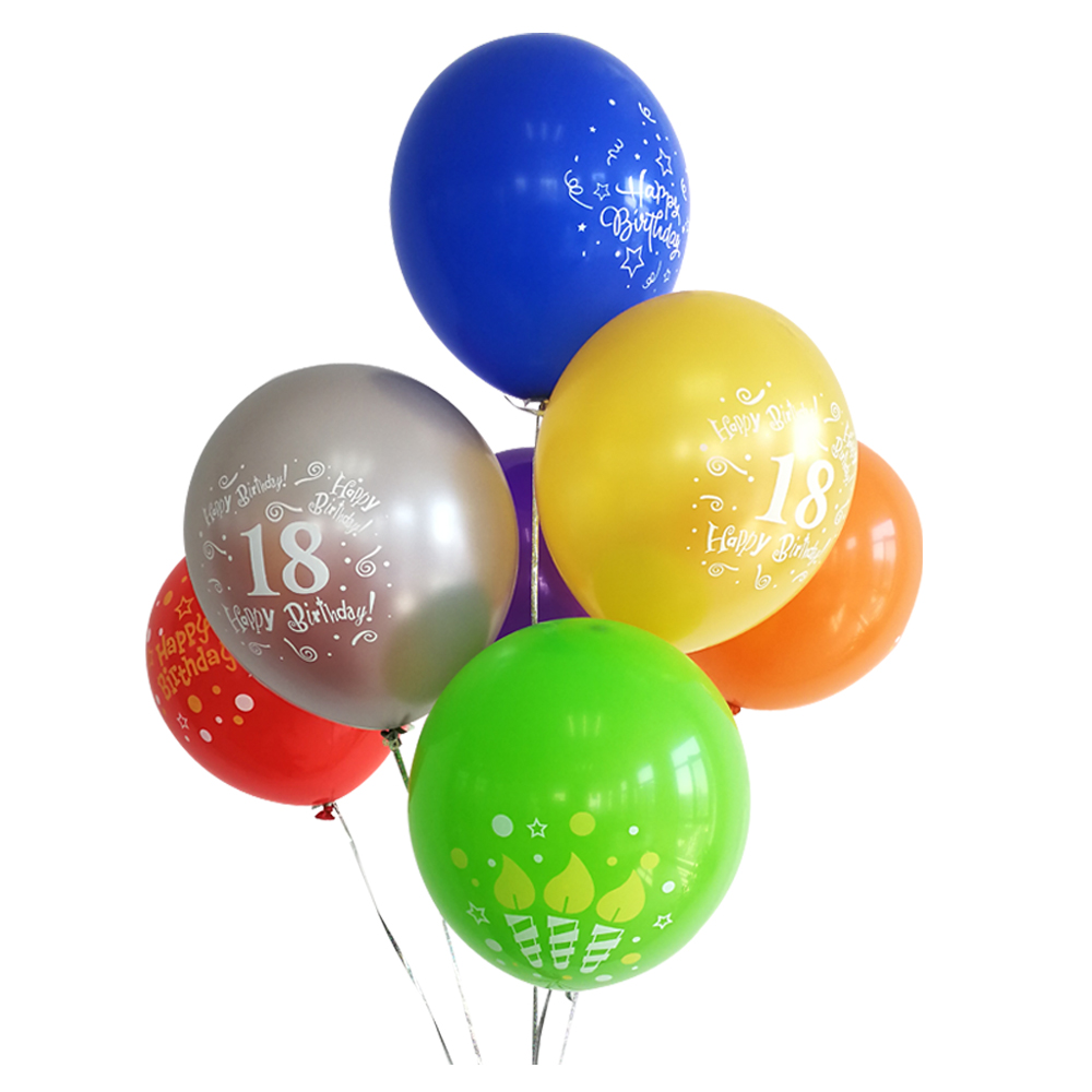 Birthday print balloon
