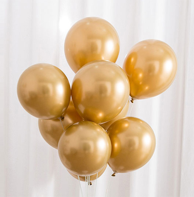 Advantages and Precautions of Using Chrome Balloons