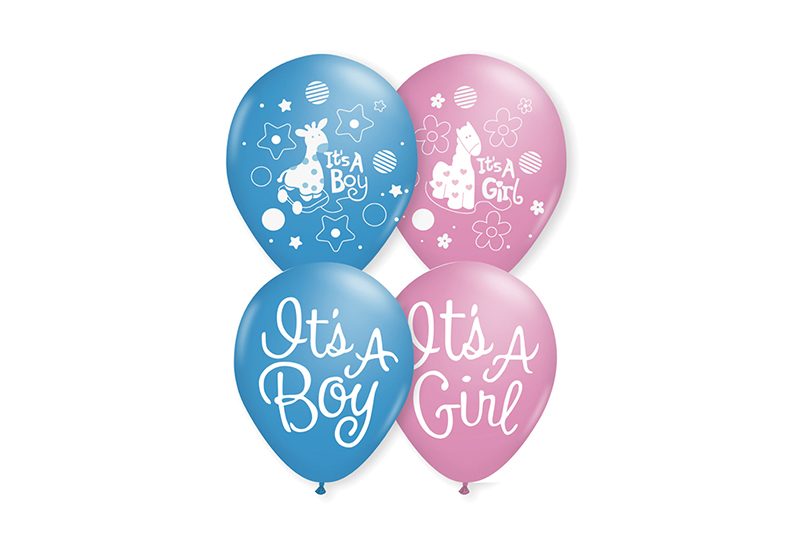 Its a boy girl balloon