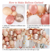 Retro Balloon Garland Set