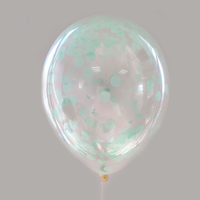 Fun Green Confetti Balloon For Festival