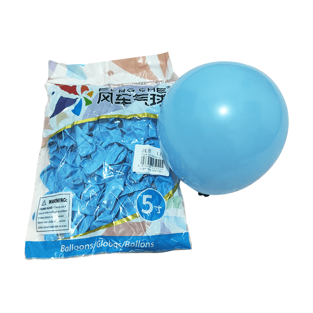 Factory Small Size 5 inch Inflatable Air Mini 5inch Long Neck Latex Balloon