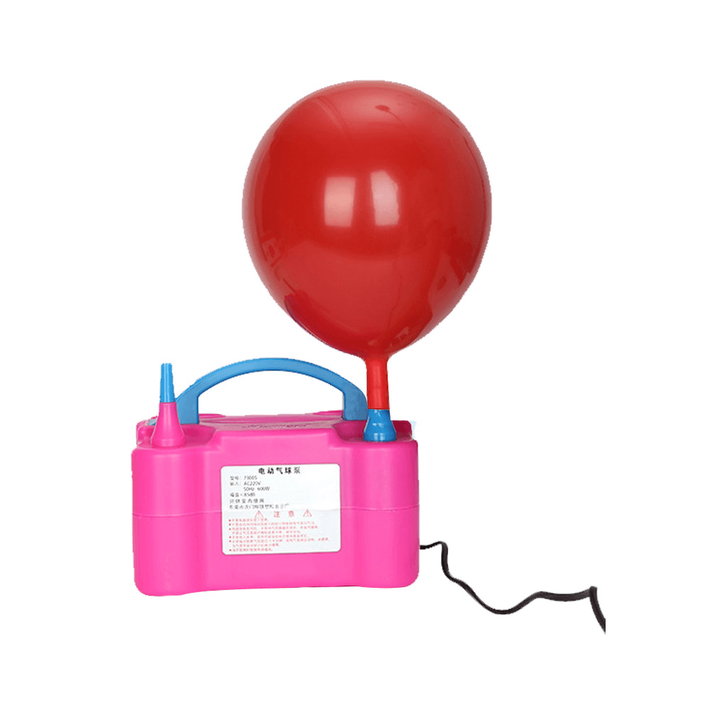 Automatic Air Blower Inflator Machine Portable Rechargeable Electric Balloon Pump for Party