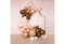 Retro brown blush balloon garland