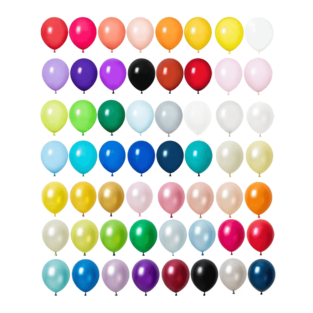 Wholesale Happy Birthday Party Decoration Matte Color Latex Biodegradable Helium Balloon
