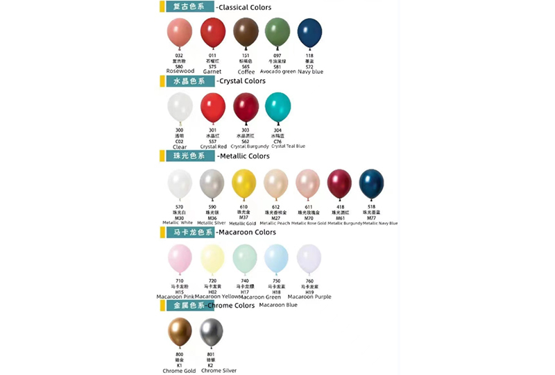 Color chart-5inch-1