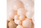 Retro brown blush balloon garland