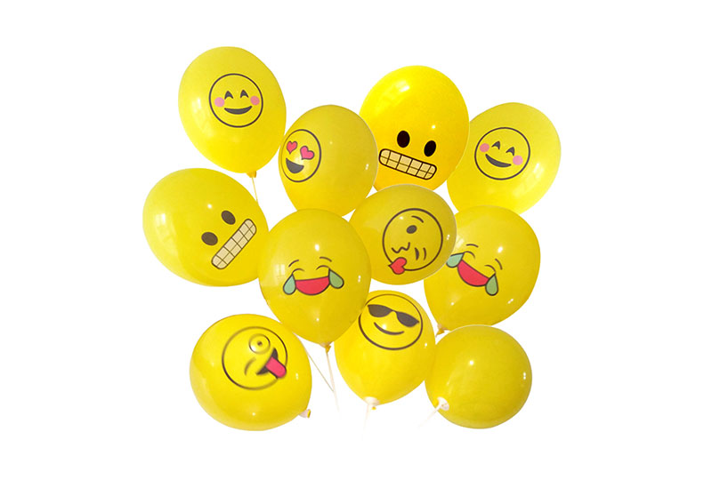Emoji Latex Balloon