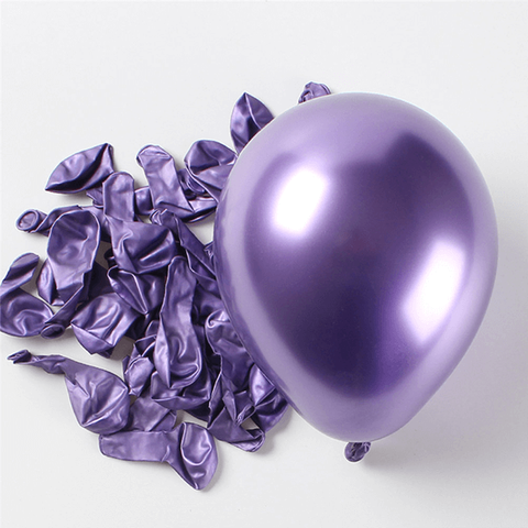 Purple Chrome Balloon 5