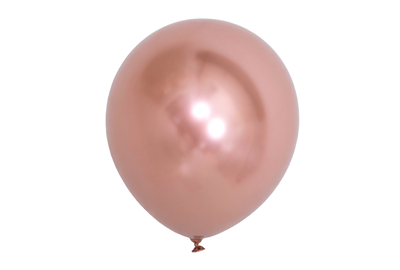 New chrome color balloon