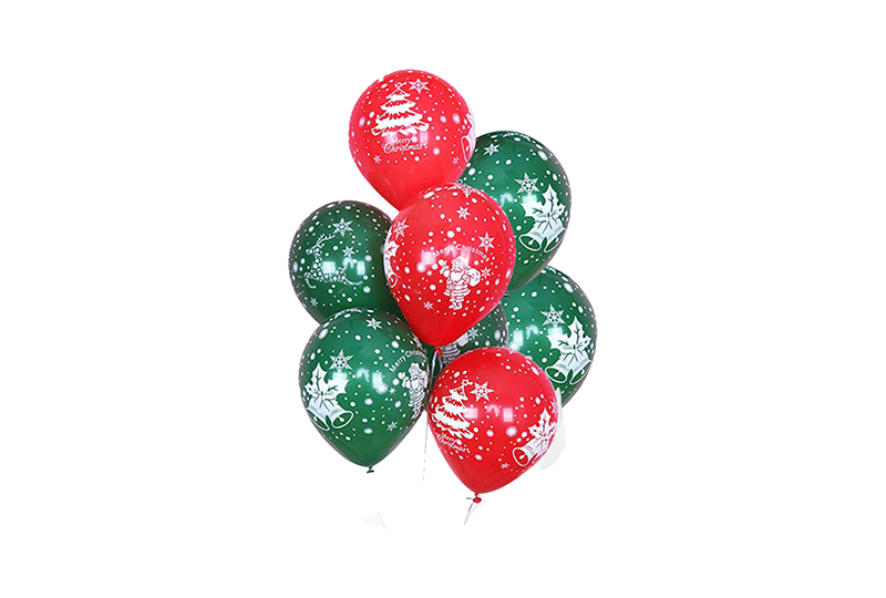 Christmas print balloon