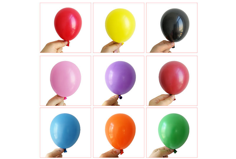 Small 5 inch Round Latex Balloon