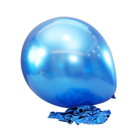 18 Inch Blue Chrome Balloon